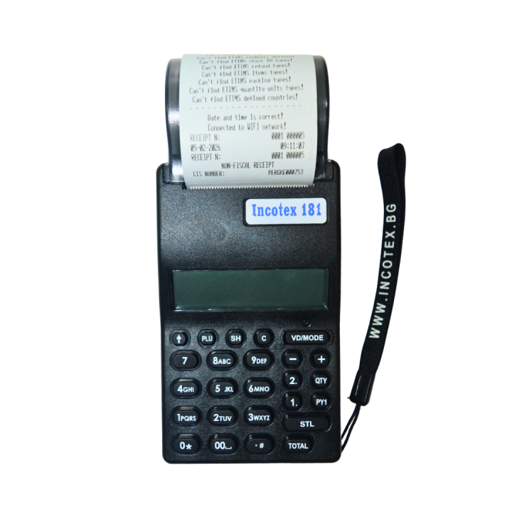 EasyTax Incotex 181 eTIMS ETR Machine